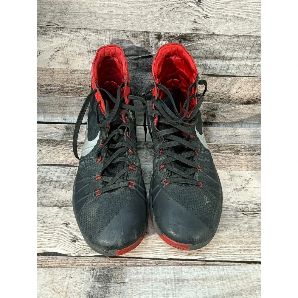 NIKE Hyperdunk‎ US 11.5 Men's Black Red Basketball Shoe 749561 749561-006 2015